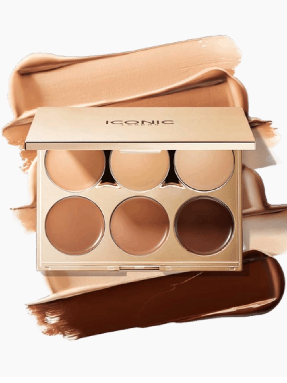 Iconic London Multi-Use Sculpting Contour Palette 6 Shades NIB